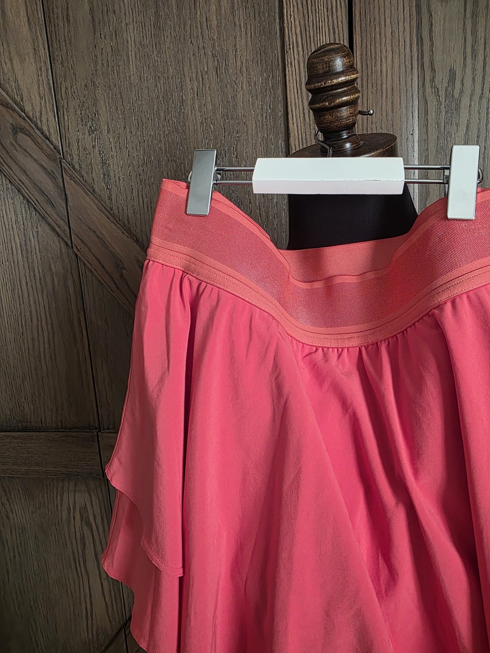 lululemon athletica Coral Pink Tiered Skater Skirt - Picture 2 of 5